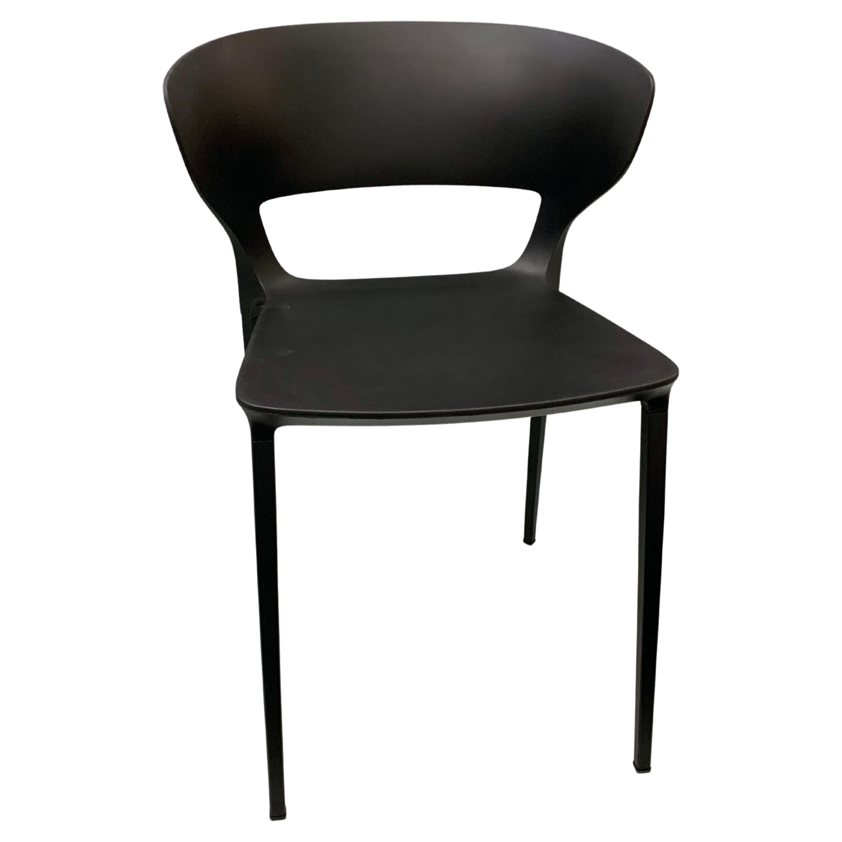 Desalto Black Koki Chair in STOCK For Sale