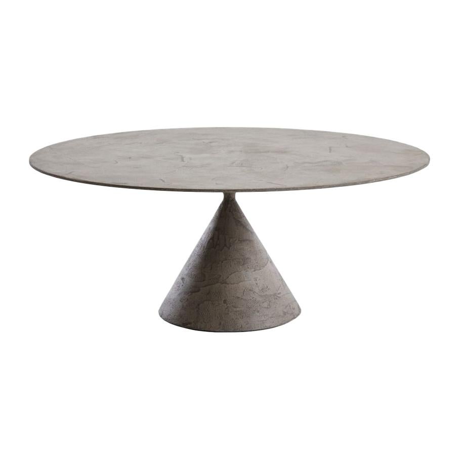 Desalto Cemento Grigio Luna Oval Clay Table