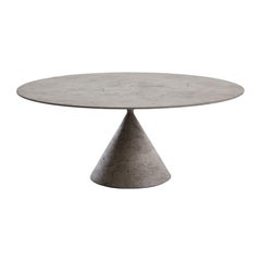 Desalto Cemento Grigio Luna Oval Clay Table