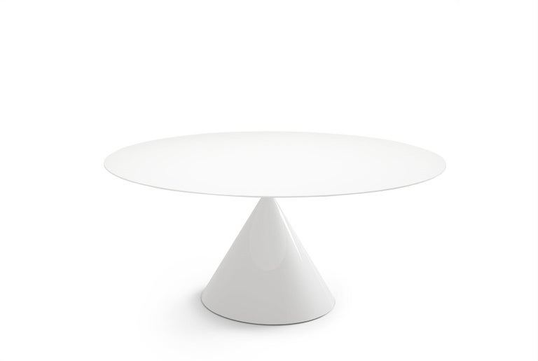 Customizable Desalto Clay Oval Table Designed by Marc Krusin For Sale 7