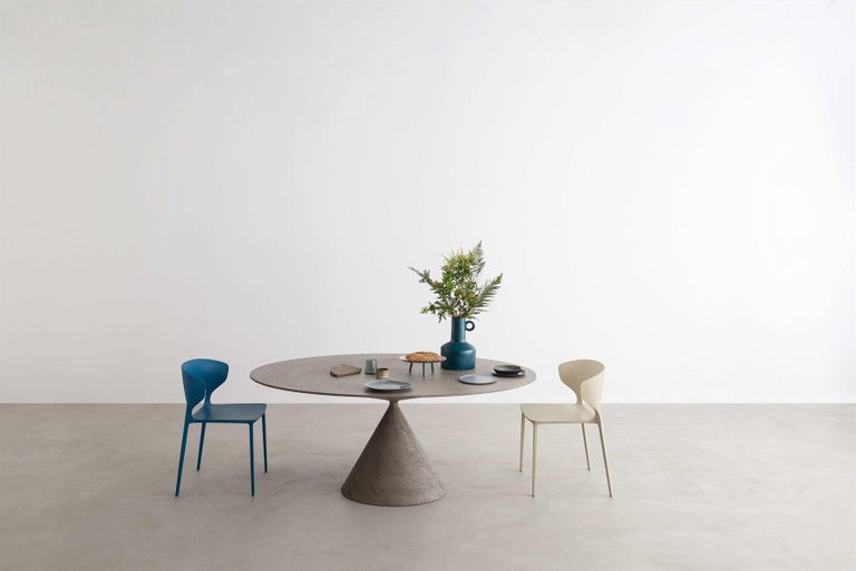 Customizable Desalto Clay Oval Table Designed by Marc Krusin For Sale 8