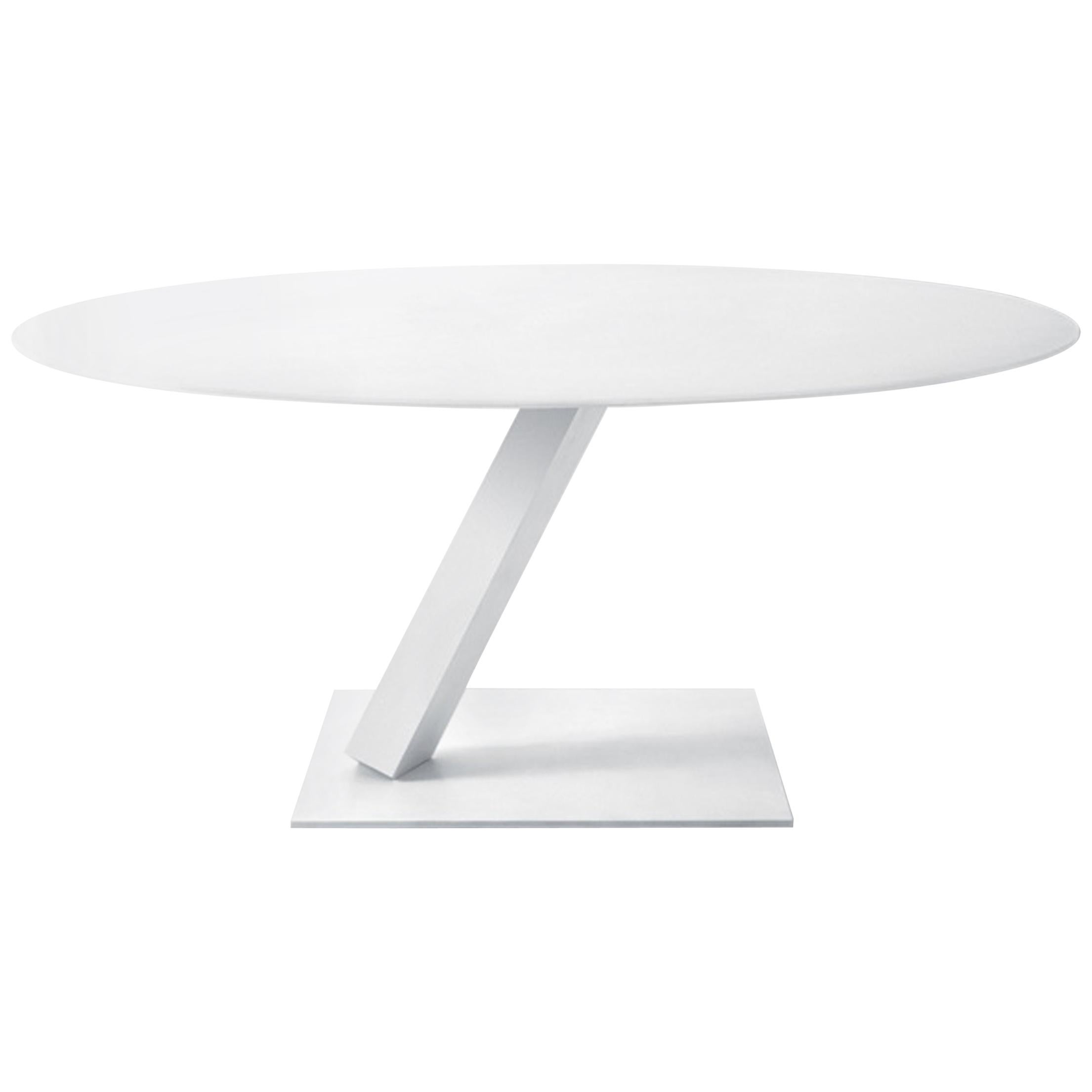 Anpassbarer runder Tisch mit Desalto-Element entworfen von Tokujin Yoshioka