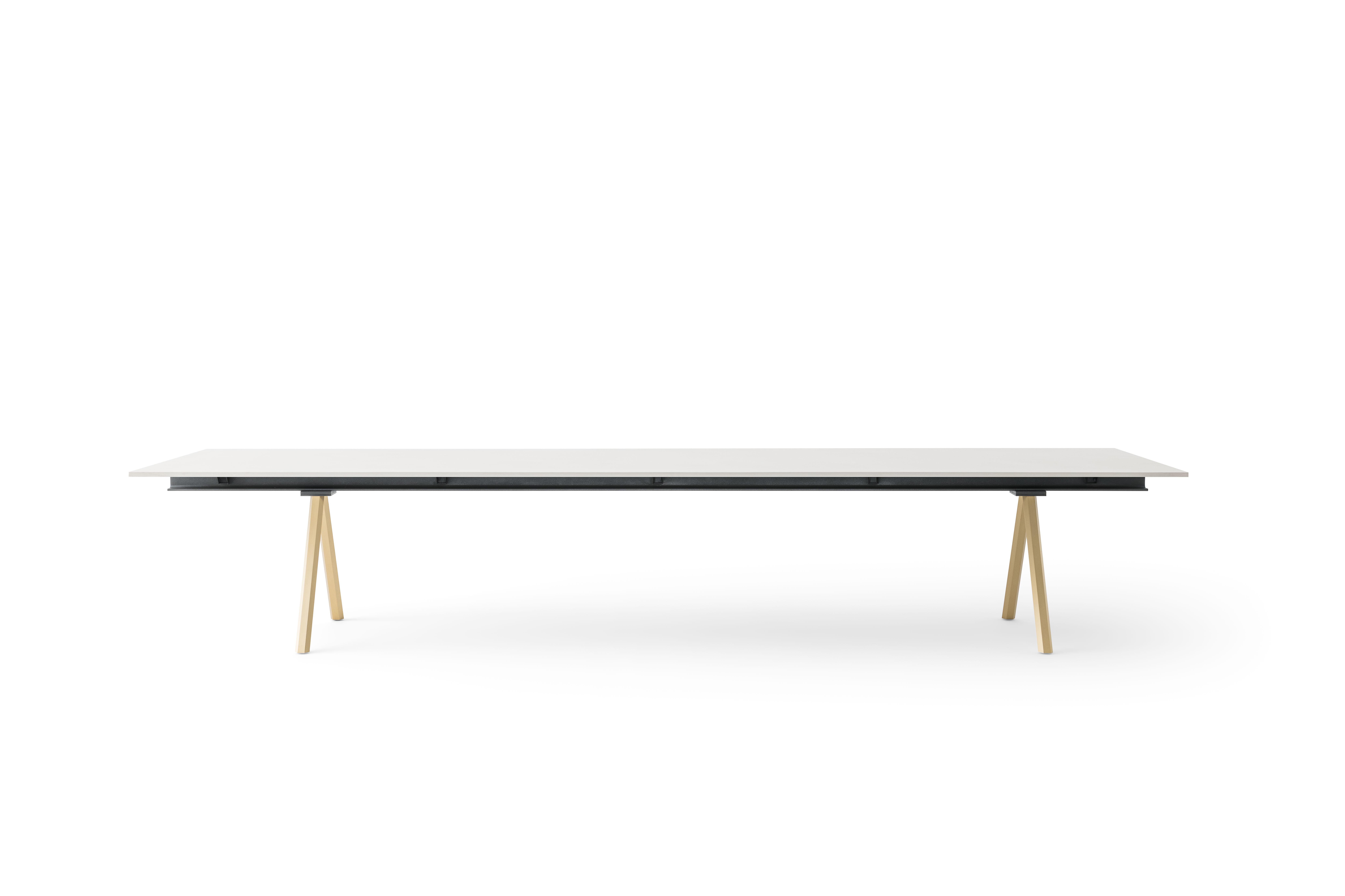 Desalto HEB-Tisch mit Spiegelplatte von Francesco Rota im Angebot 9