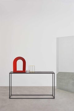 Customizable Desalto Helsinki 15Console with Ceramic top by Caronni & Bonanomi