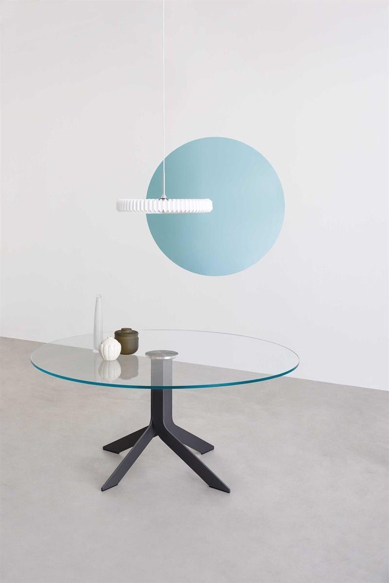 Mesa con tablero de mármol Desalto Iblea personalizable Diseñada por Gordon Guillaumier Italiano