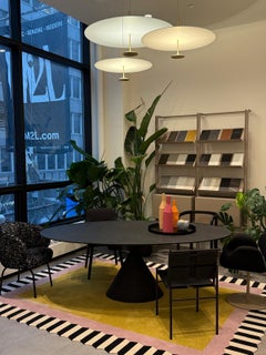 Desalto INDOOR OR OUTDOOR Black Clay Table by Marc Krusin in STOCK