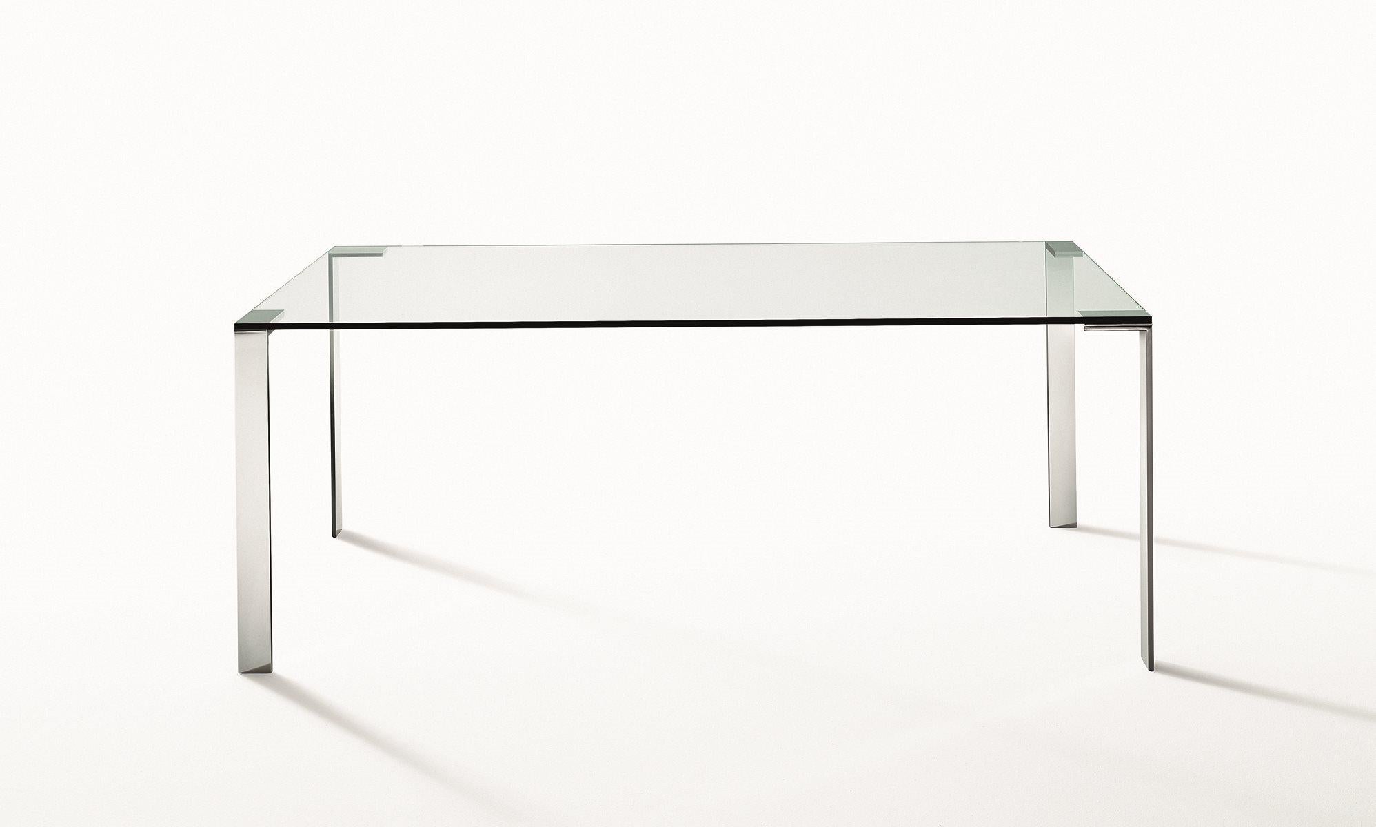 Customizable Desalto Liko Glass Coffee Table by Arik Levy For Sale 2