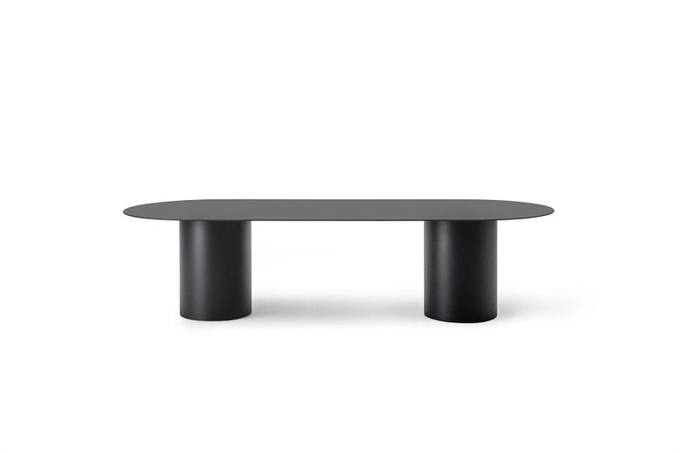 Desalto MM8 White Table Designed by Guglielmo Poletti For Sale 2