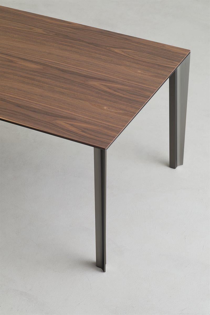 Table personnalisable en peau de Desalto conçue par Marco Acerbis en vente 5
