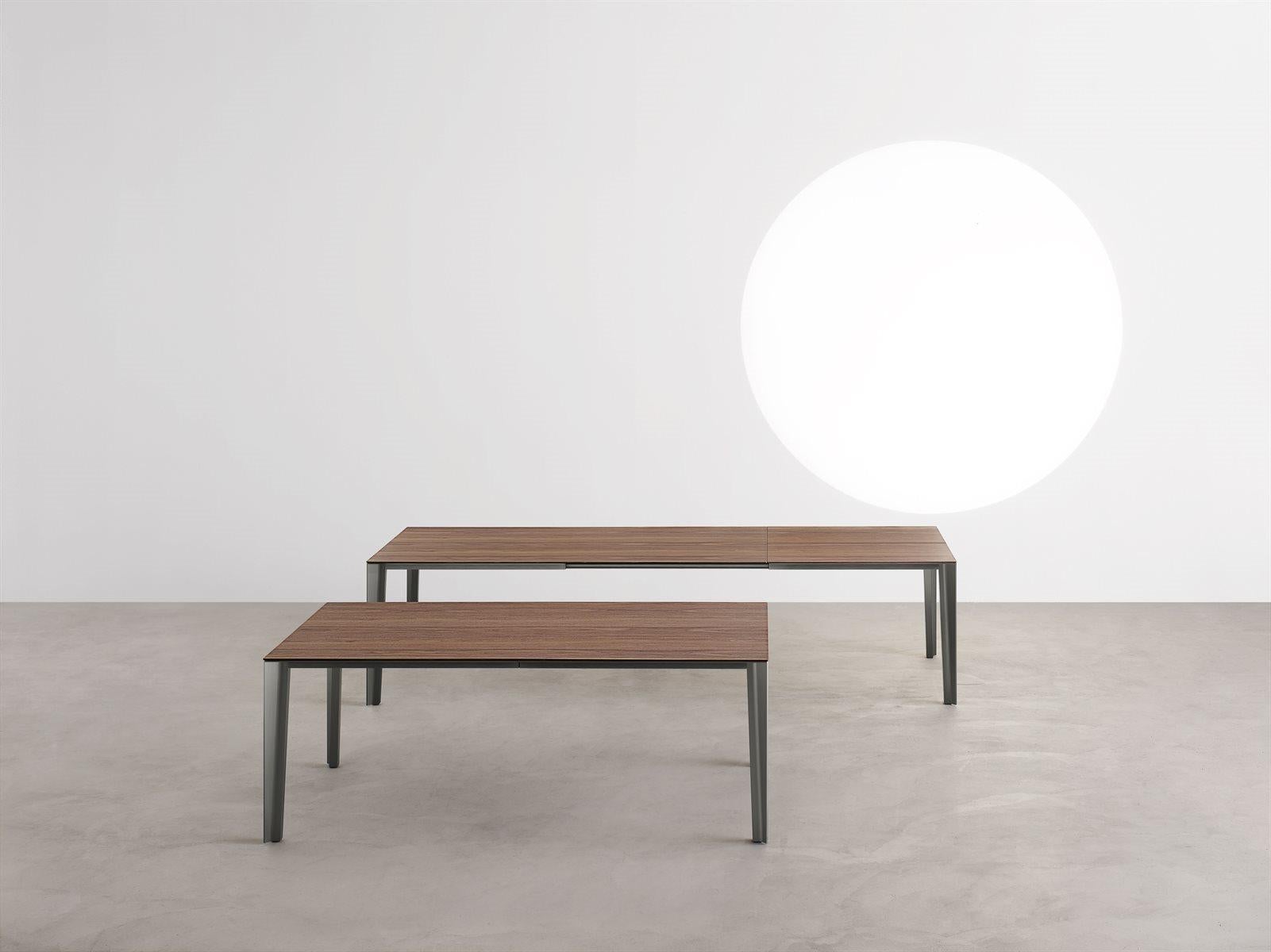 Table personnalisable en peau de Desalto conçue par Marco Acerbis en vente 6