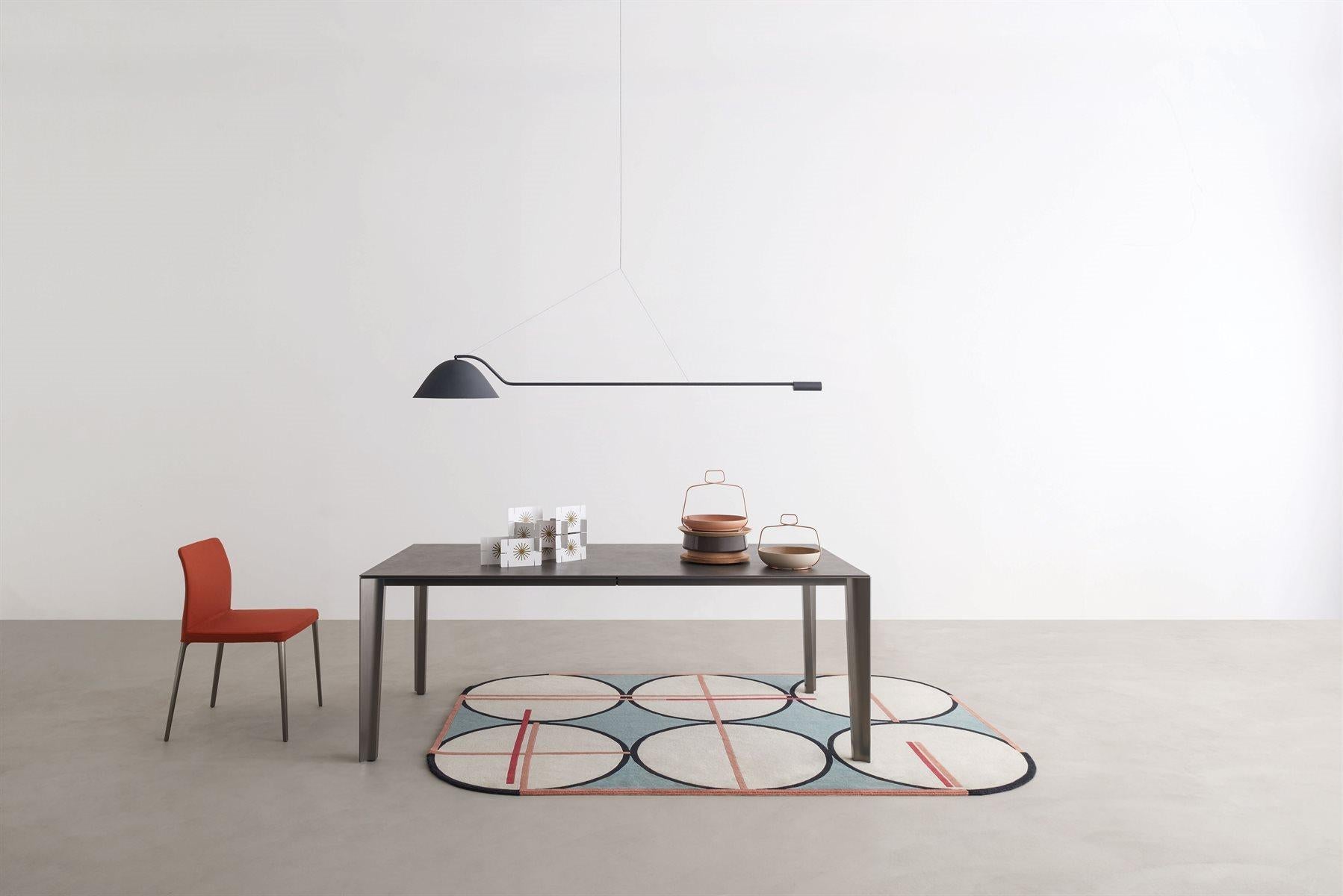 Table personnalisable en peau de Desalto conçue par Marco Acerbis en vente 8