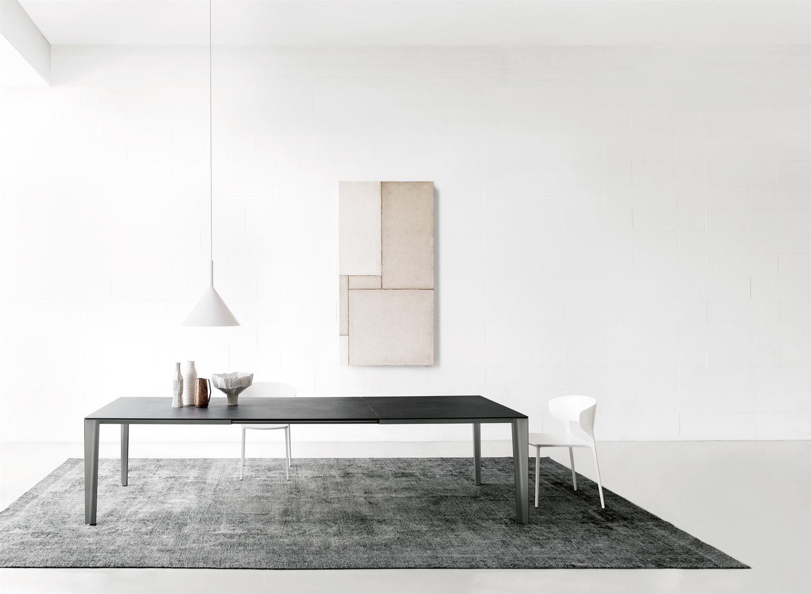 Table personnalisable en peau de Desalto conçue par Marco Acerbis en vente 11