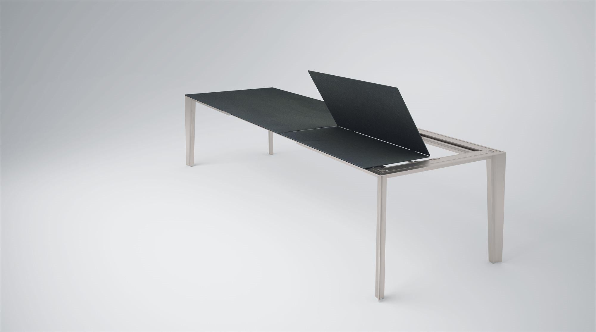 Table personnalisable en peau de Desalto conçue par Marco Acerbis en vente 1