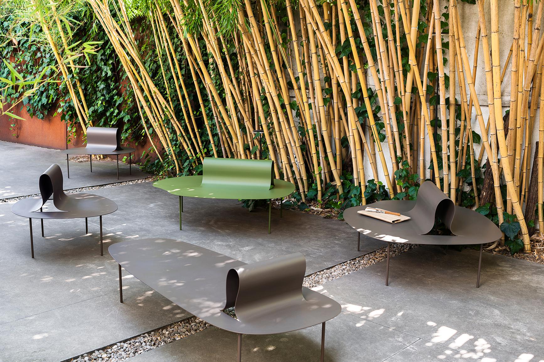 Banco de salón Desalto SOFTER THAN STEEL By Nendo en Nuevo estado para la venta en Brooklyn, NY