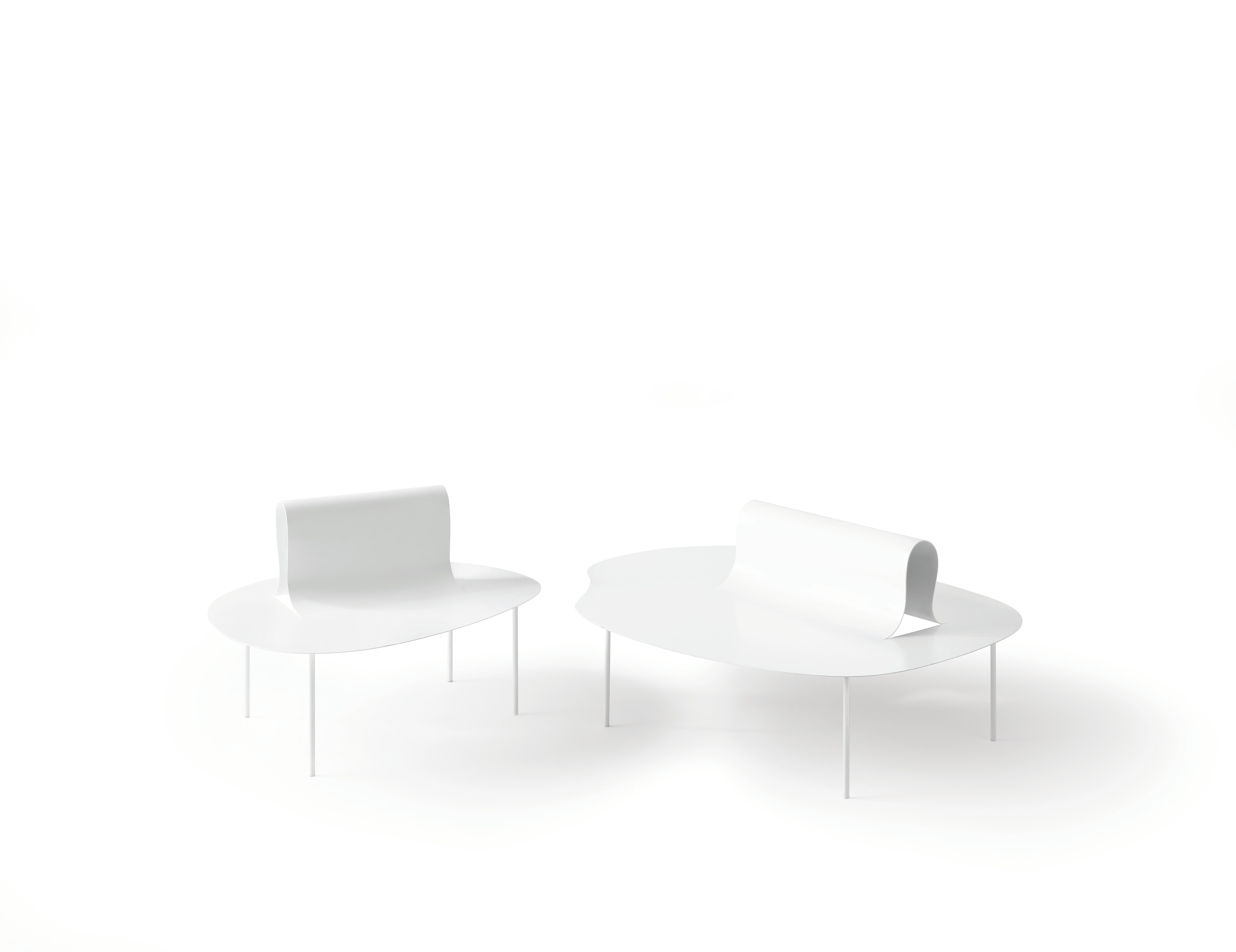 Petit banc Desalto plus SoftER THAN STEEL de Nendo en vente 8