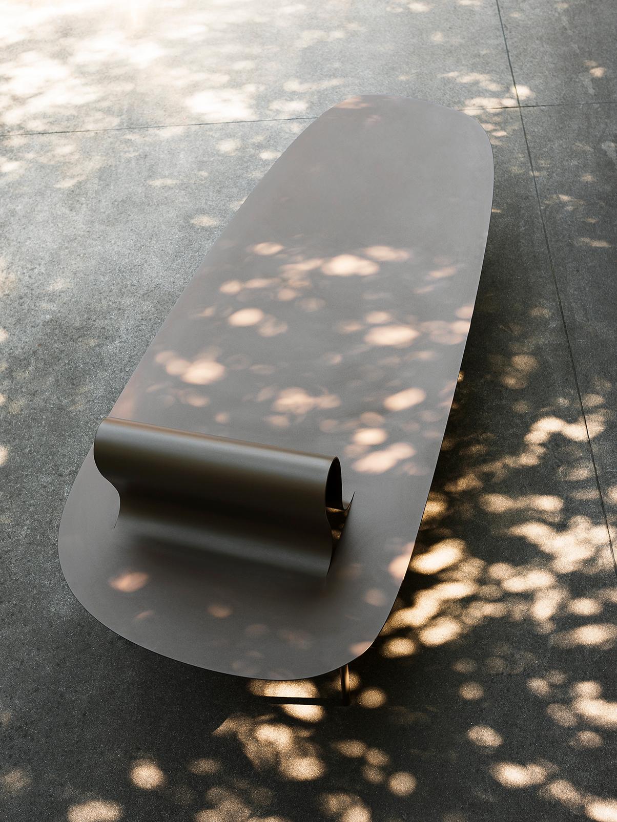Petit banc Desalto plus SoftER THAN STEEL de Nendo en vente 3