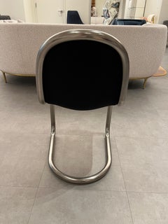 Desalto  Starker schwarzer Beistellstuhl von Eugeni Quitllet  auf Lager