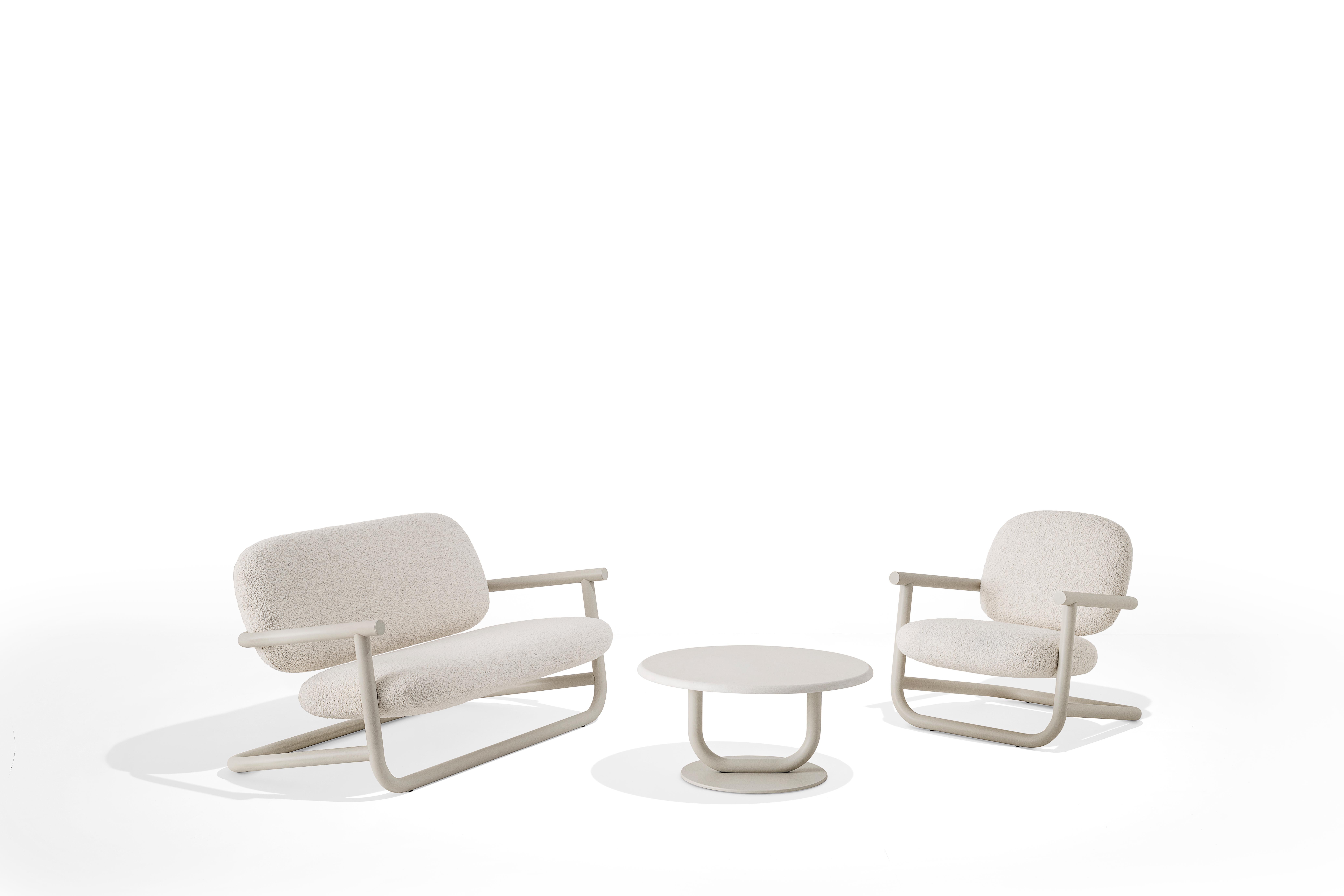 Aluminum Desalto STRONG SPECIAL lounge chair By Eugeni Quitllet For Sale