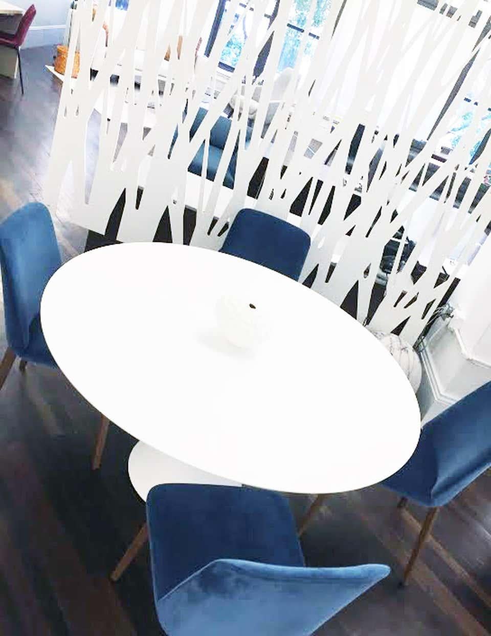 Desalto White Round Clay Table 5