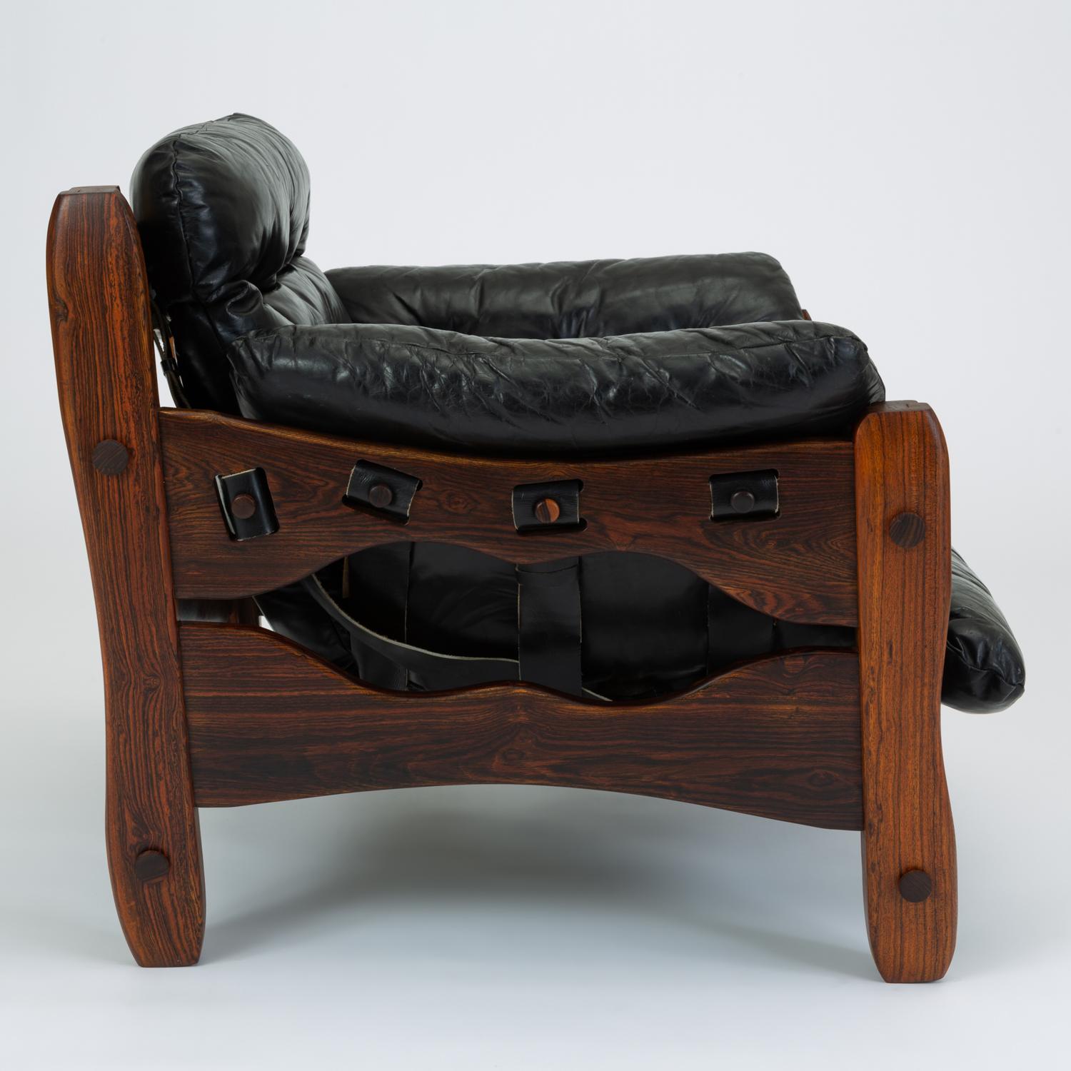 Descanso Lounge Chair by Don Shoemaker for Señal in Cueramo and Leather 5