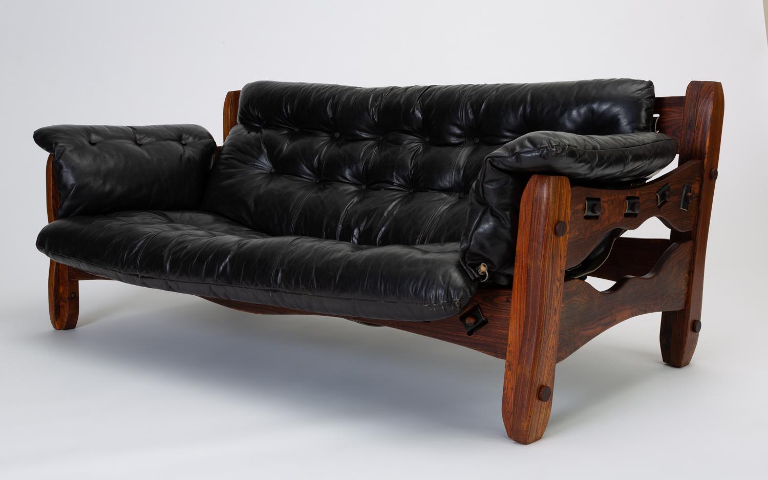 Descanso Sofa by Don Shoemaker for Señal in Cueramo and Leather 5