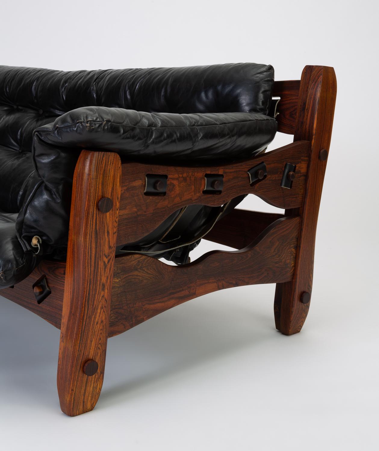 Descanso Sofa by Don Shoemaker for Señal in Cueramo and Leather 8