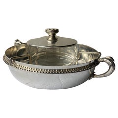 Deschamps Freres, Placa de plata  Plato de caviar