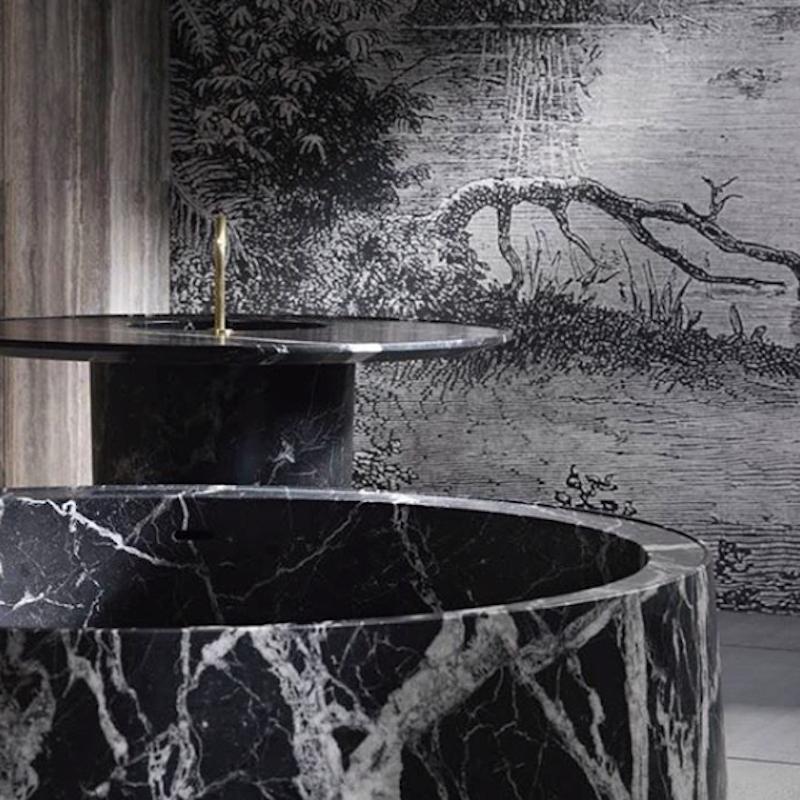 XXIe siècle et contemporain Éviers autoportants Desco « Big » en marbre  en vente
