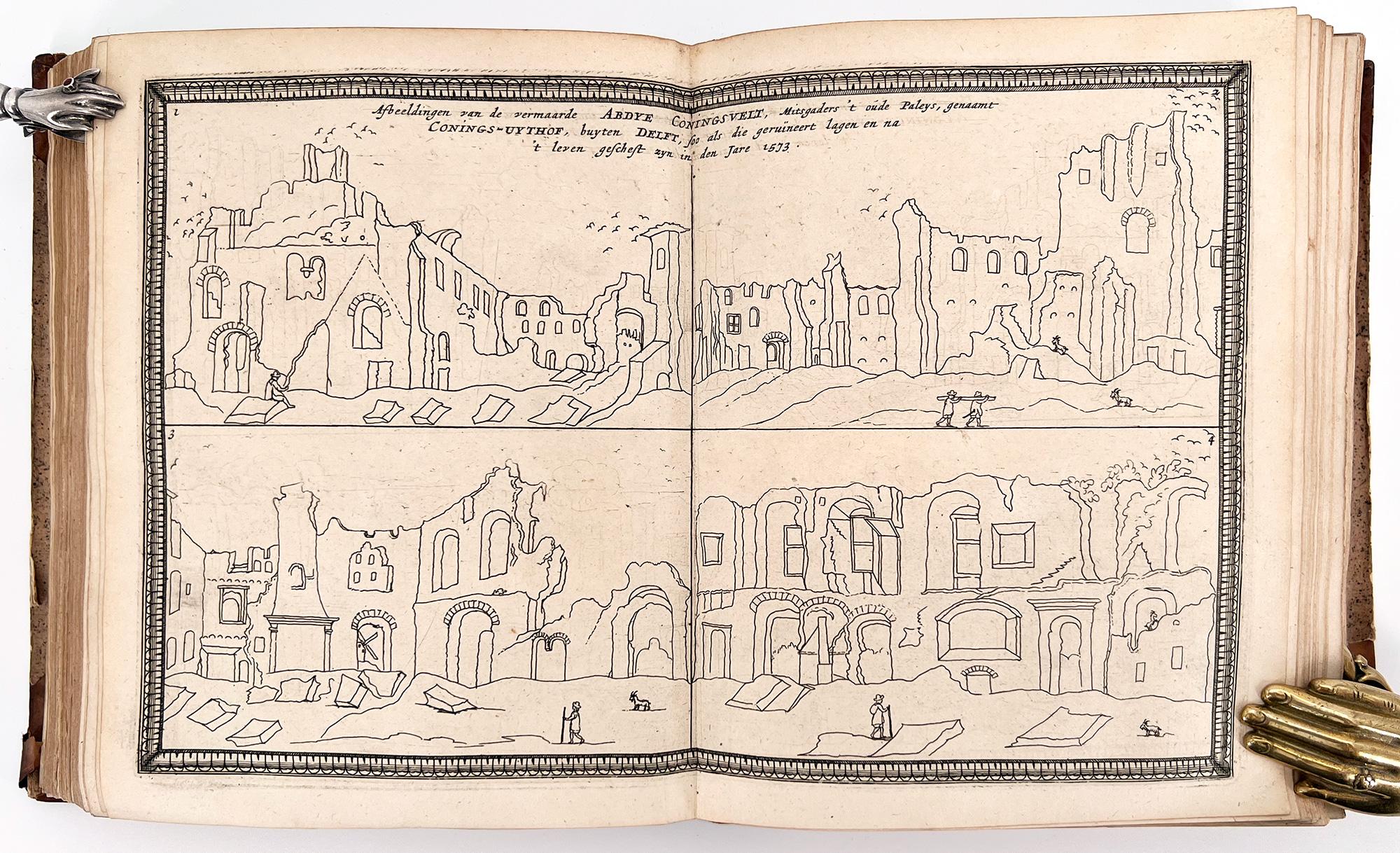 Description of the city of Delft, by Dirck can Bleyswijck - ILLUSTRATED, 1667 For Sale 5