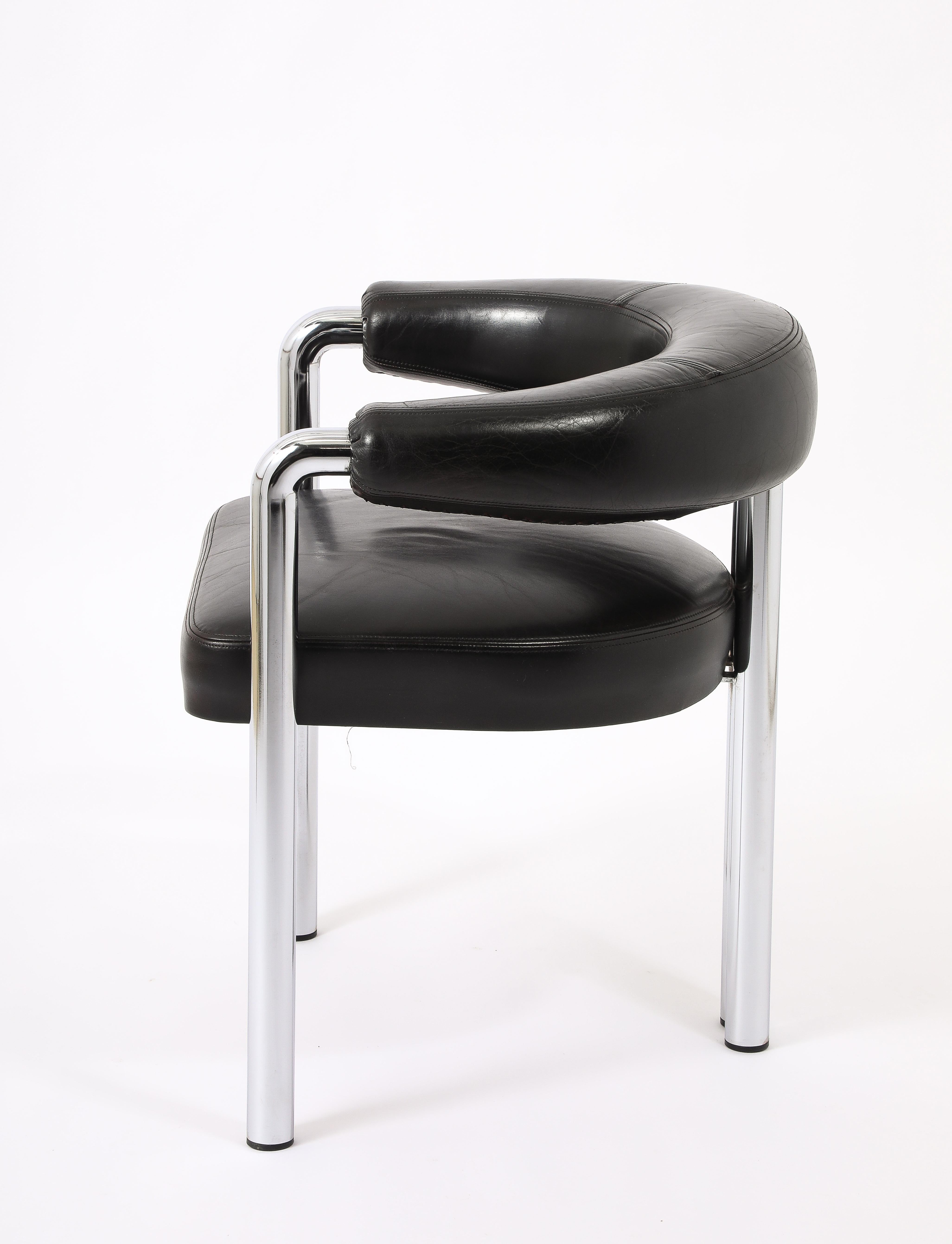 Swiss DeSede Dining Chairs, Switzerland 1970's For Sale