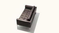 De Sede DS-159 Zweisitziges Sofa in Zigarro-Braun mit Polsterung von De Sede Design Team