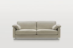 De Sede DS-17 Three-Seat Sofa in Beige Upholstery by Antonella Scarpitta