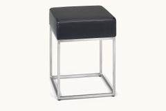 De Sede DS-218/05 Stool in Black Upholstery by Paolo Piva