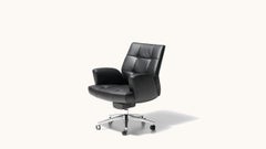 De Sede DS-257/01 Executive Armchair in Black Upholstery by De Sede Design Team