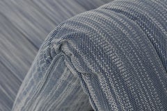 De Sede DS-266 Adjustable Recliner Seat in Blue Lila Fabric by Stefan Heiliger