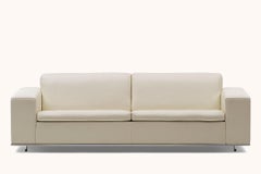 De Sede DS-3 Three-Seat Sofa in Beige Upholstery by Antonella Scarpitta