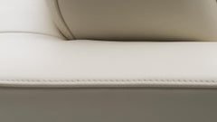 De Sede DS-4 Three-Seat Sofa in Snow Upholstery by Antonella Scarpitta