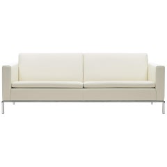 De Sede DS-4 Three-Seat Sofa in Snow Upholstery by Antonella Scarpitta