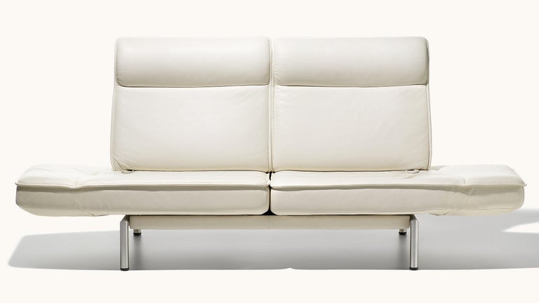 De Sede DS-450/02 Sofa in Off-White Upholstery by Thomas Althaus For Sale  at 1stDibs