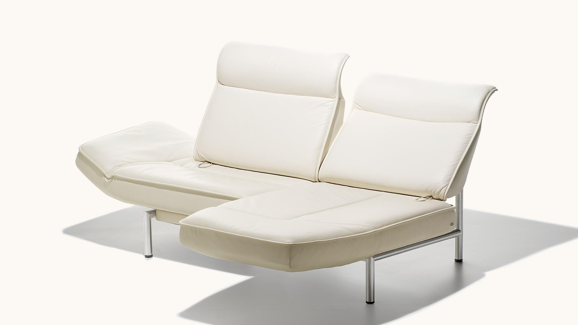 Moderne Canapé De Sede DS-450/02 en tissu blanc cassé de Thomas Althaus en vente