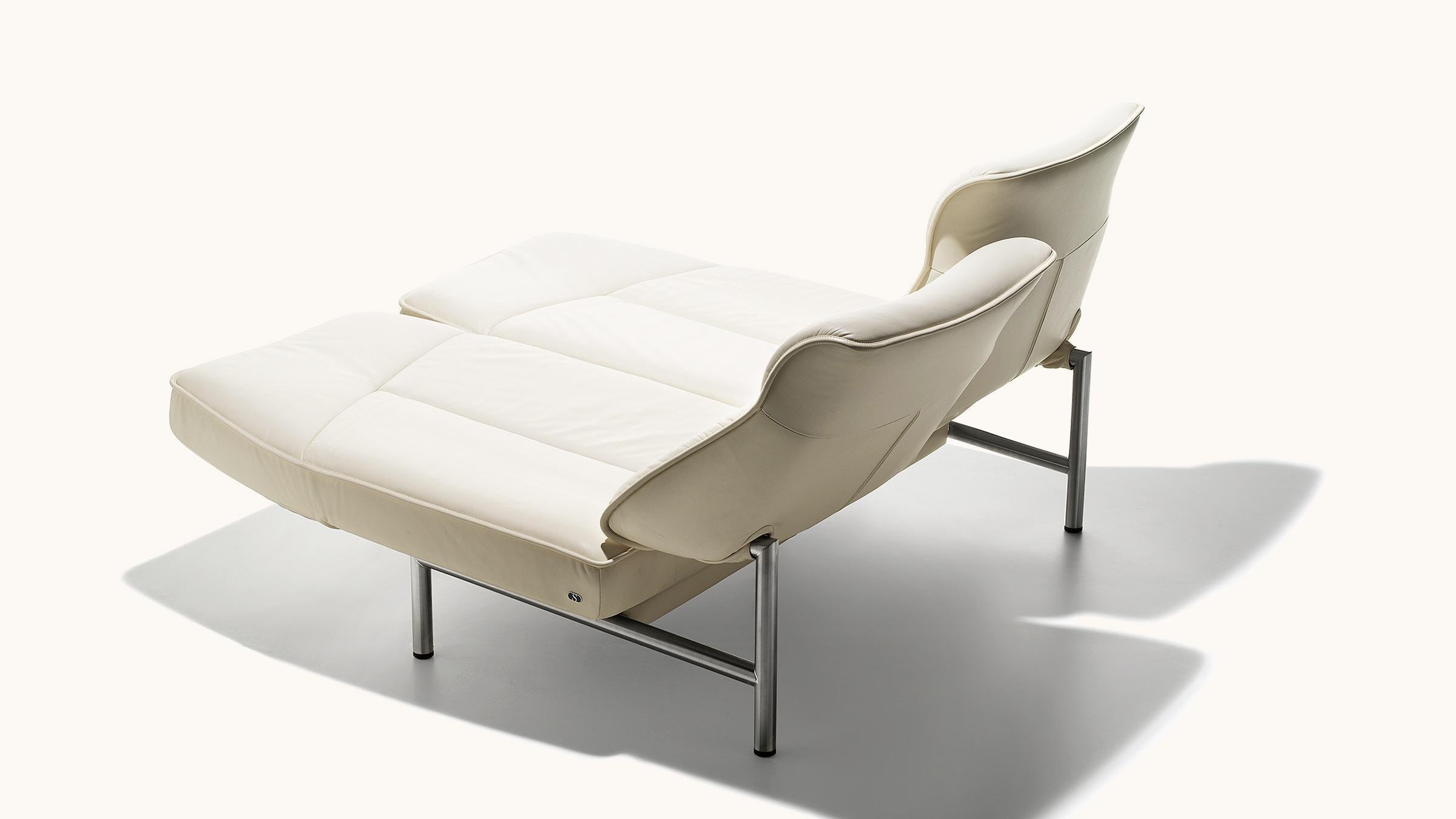 De Sede DS-450/02 Sofa mit cremefarbener Polsterung von Thomas Althaus (Schweizerisch) im Angebot