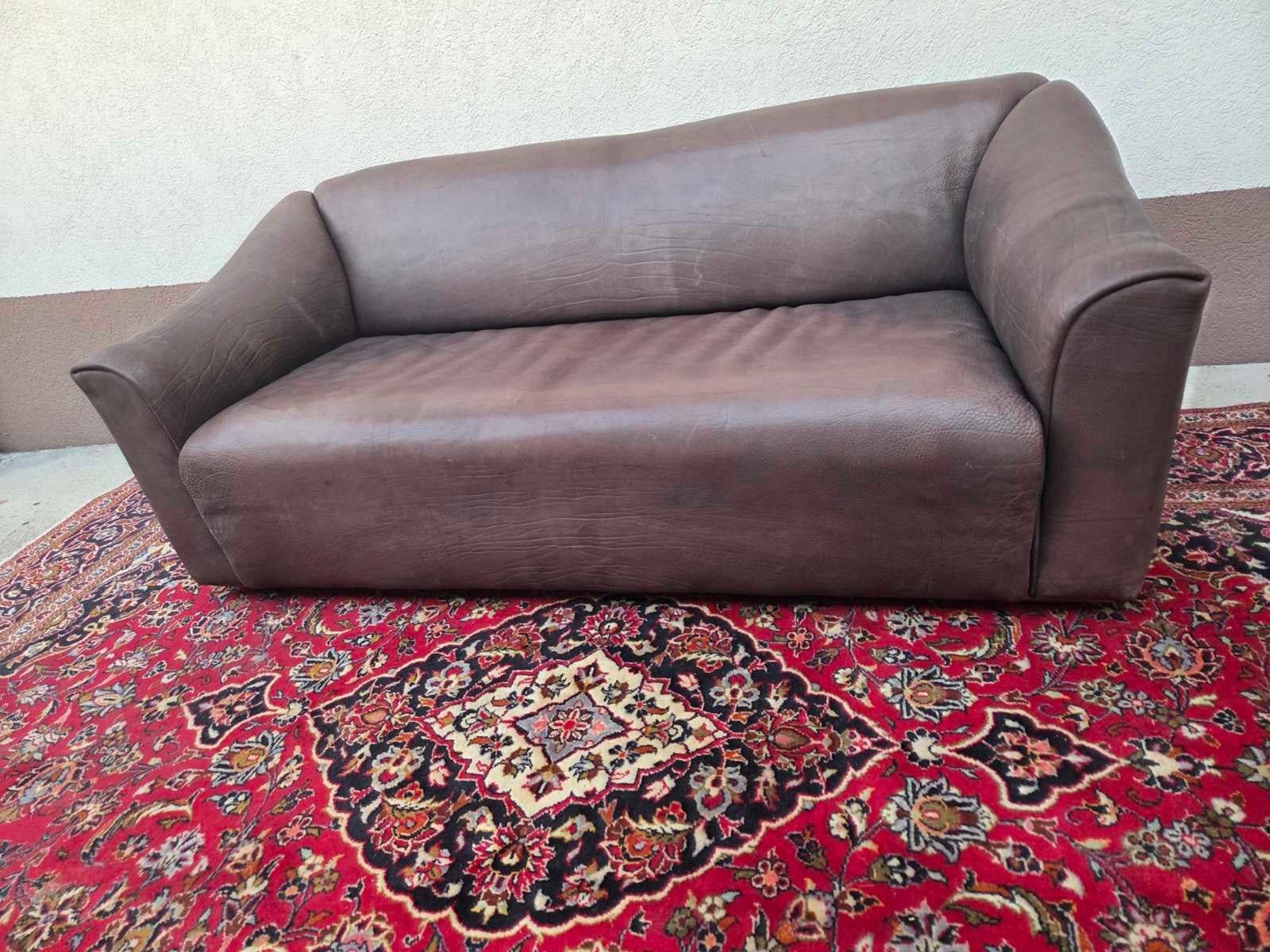 De Sede DS 47 Leather Sofa Switzerland 1970s