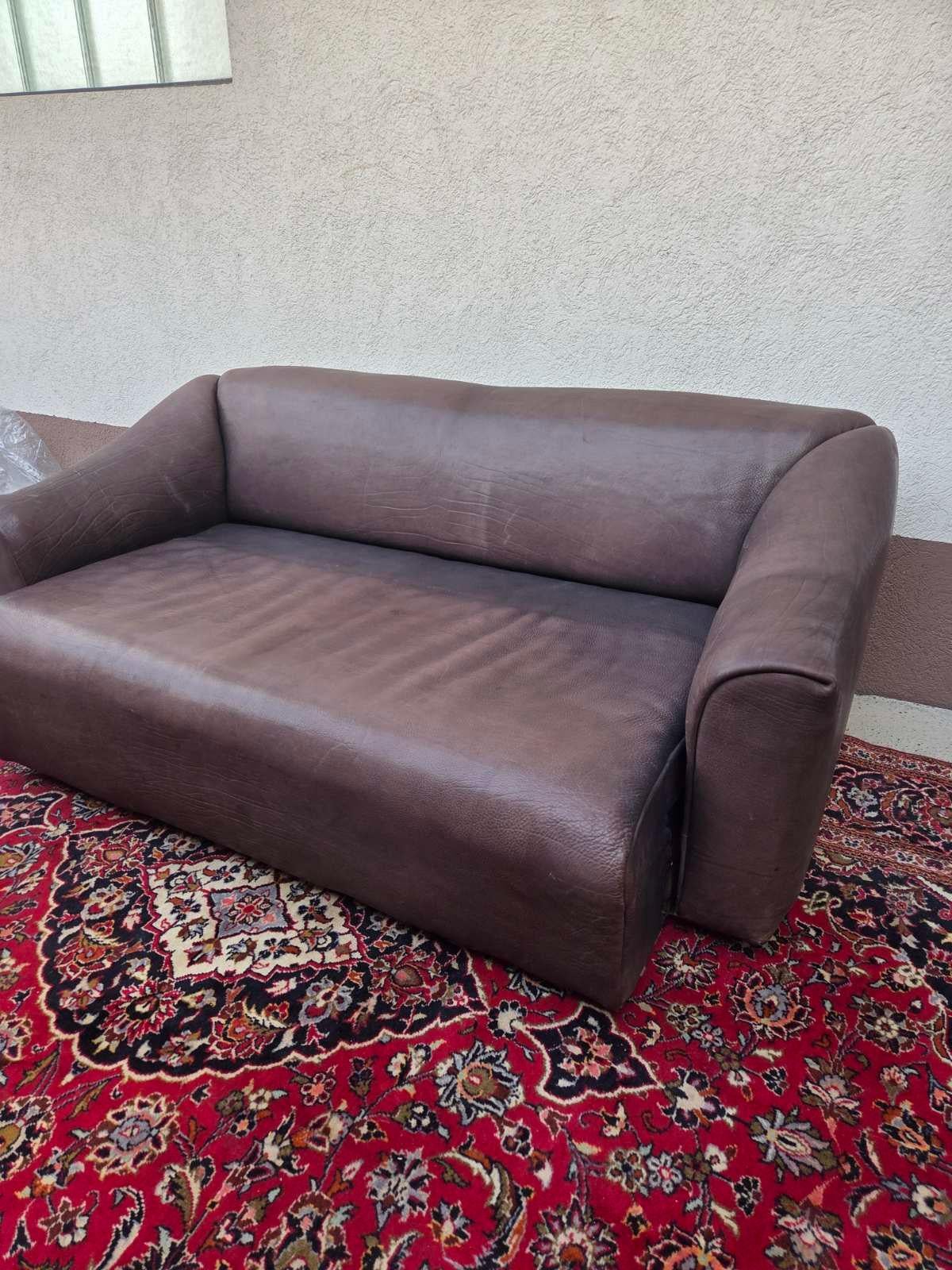 DeSede DS 47 Leather Sofa 1970s For Sale 2