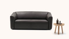 De Sede DS-47 Sofa in Black Upholstery by Antonella Scarpitta