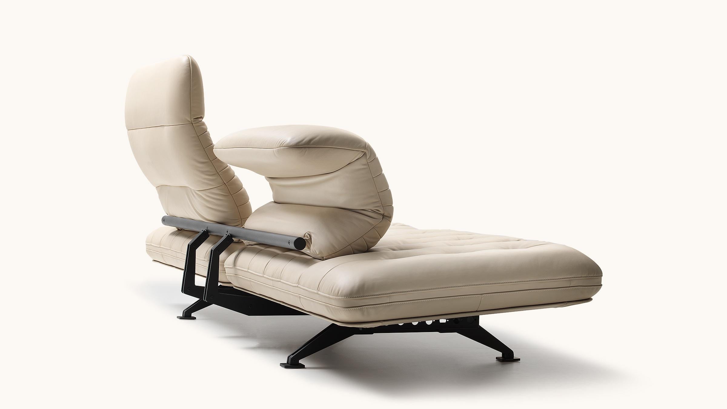 De Sede Ds-490 Modulares Sofa mit cremefarbener Polsterung von De Sede Design Team im Angebot 3