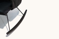 De Sede DS 515 Rocking Char in Grey Upholstery by Greutmann Bolzern