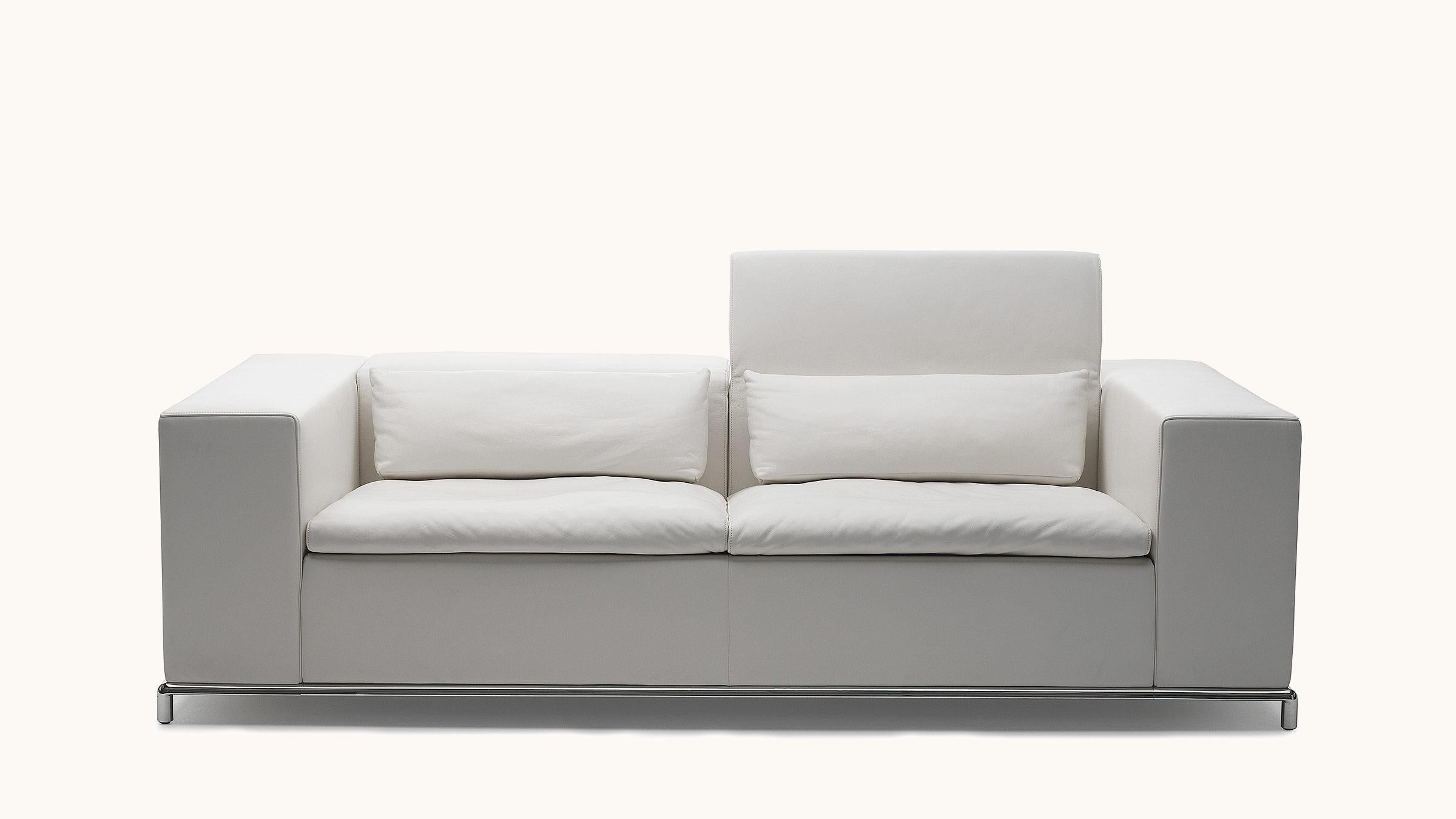 De Sede DS-7 Dreisitziges Sofa mit Schneepolsterung von Antonella Scarpitta (Moderne) im Angebot