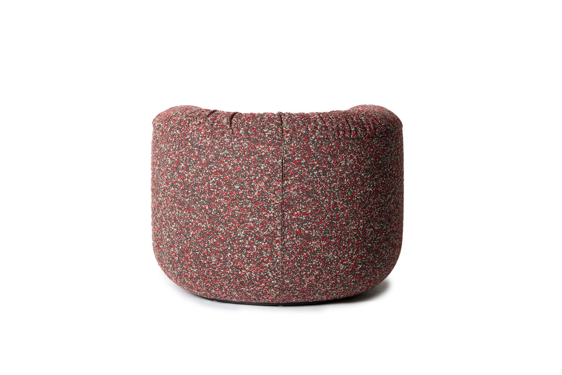 De Sede DS-707 Sessel mit Atom-Kvadrat-Polsterung von Philippe Malouin (Schweizerisch) im Angebot