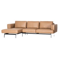 De Sede DS-747/20 Multifunctional Sofa in Noce Leather Seat and Back Upholstery