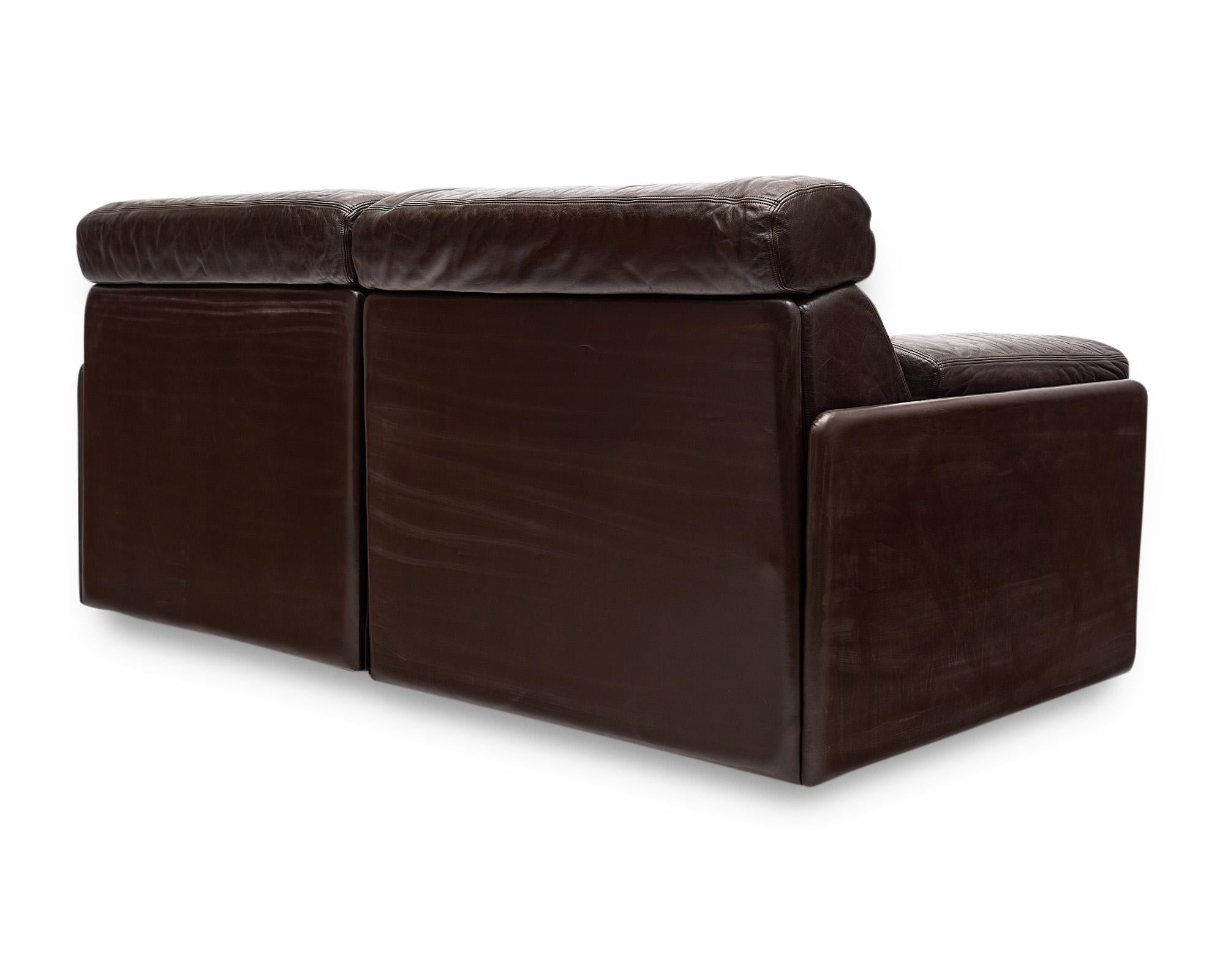 DeSede DS 76 Vintage-Sofa aus Leder im Angebot 1